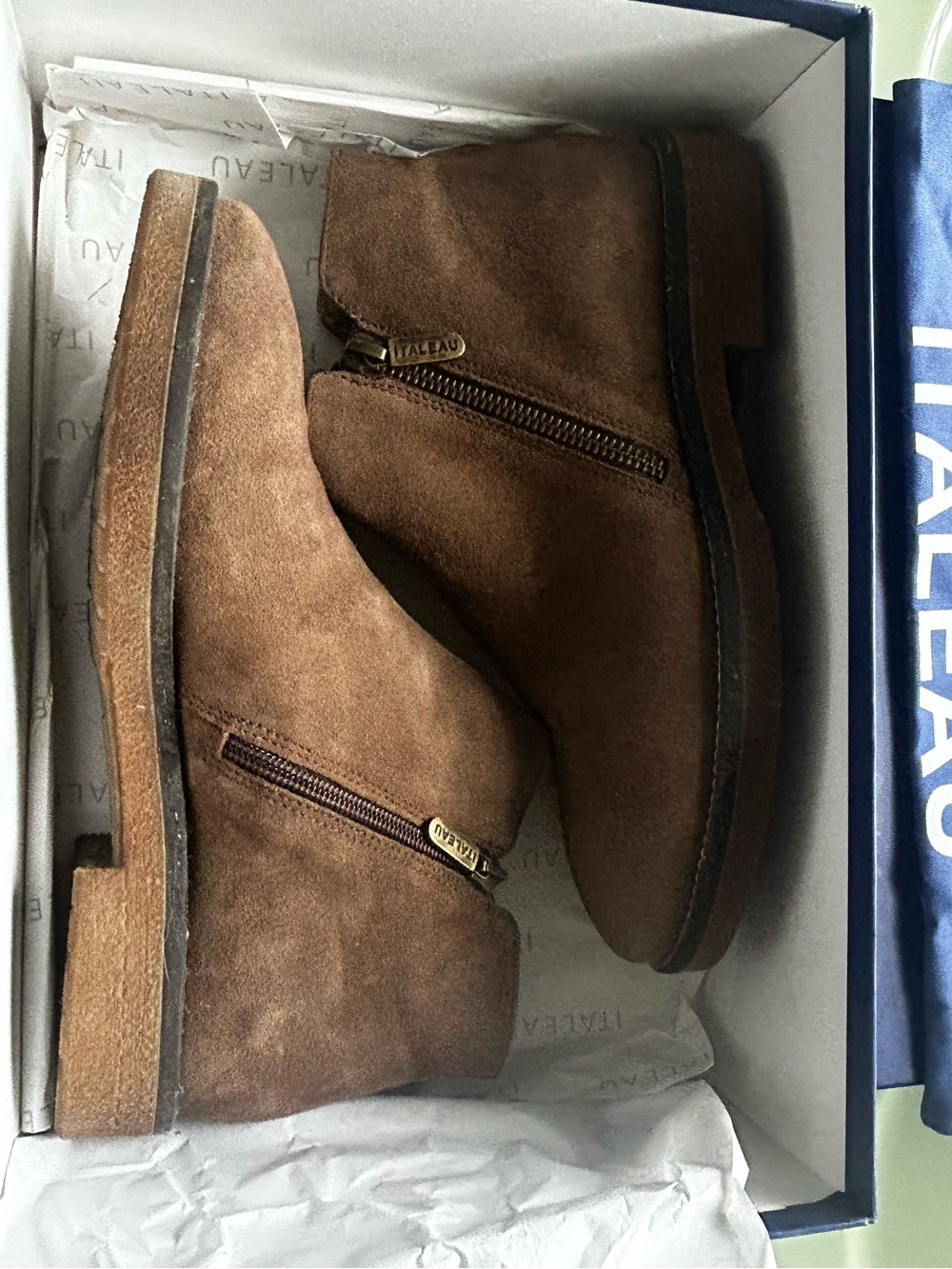 Women’s Italian leather boots- Italeau